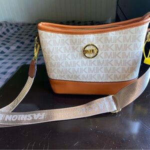 IMJK White Shoulder Bag